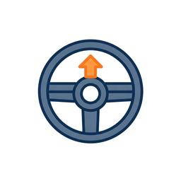 Driving school car